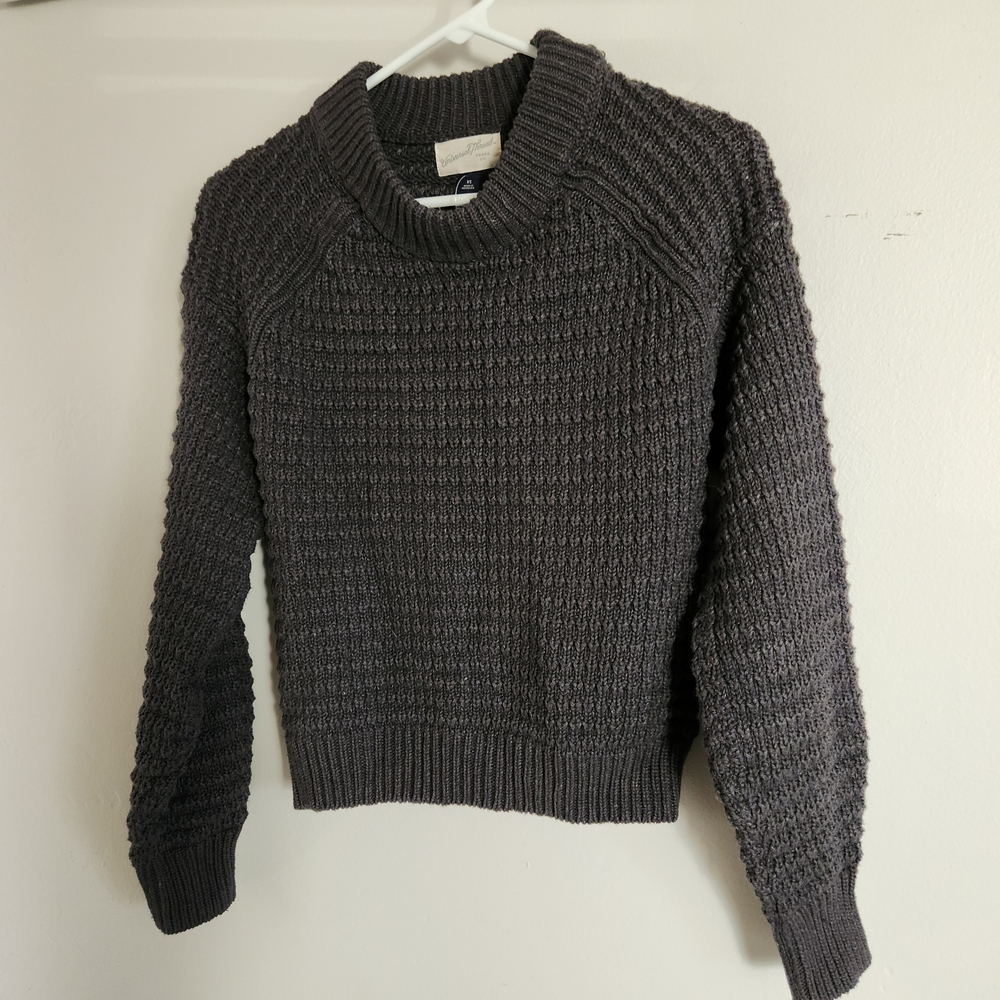Universal Thread Charcoal Knit Pullover - image 2